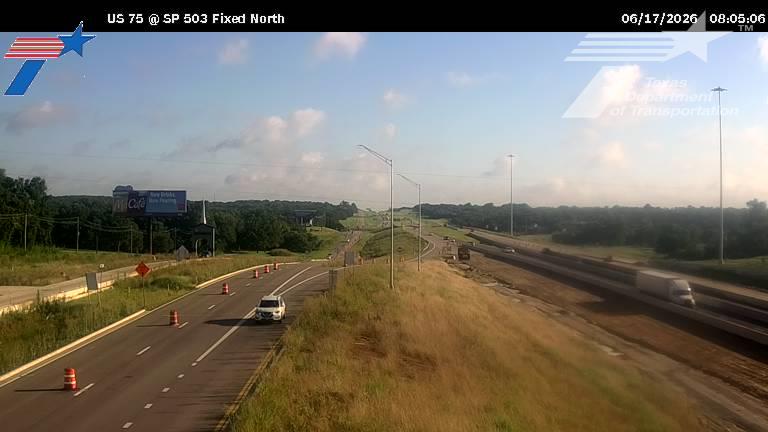 Live snapshot from US 75 @ SP 503 North Fixed