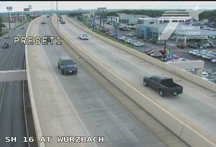 Live snapshot from SH 16 at Wurzbach