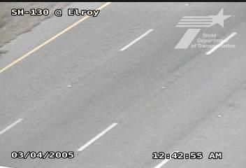 Live snapshot from SH-130 @ Elroy Rd