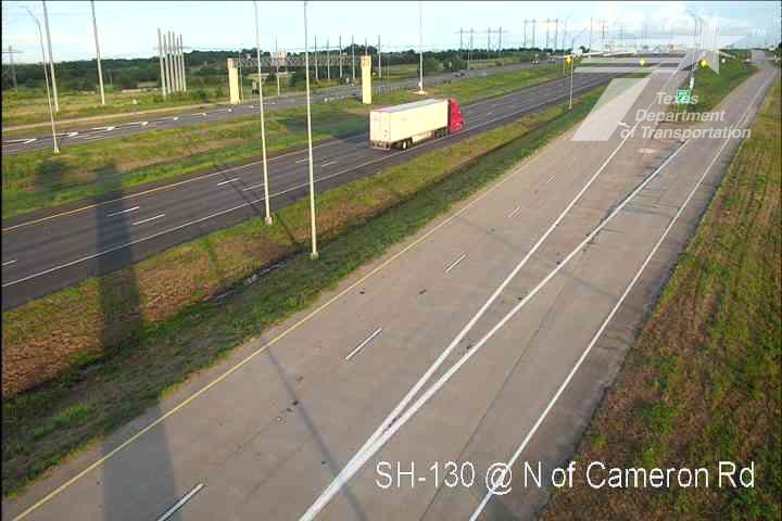 Live snapshot from SH-130 @ N of Cameron Rd
