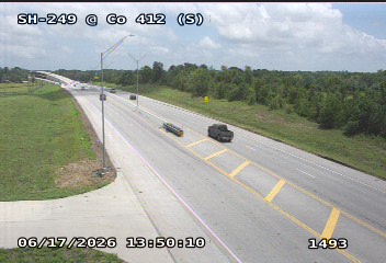 Live snapshot from SH-249 @ Co 412 (S)