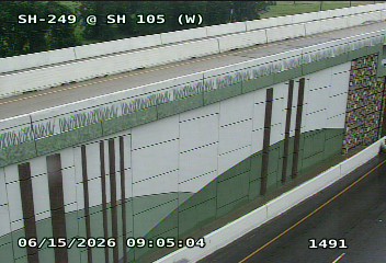 Live snapshot from SH-249 @ SH 105 (W)