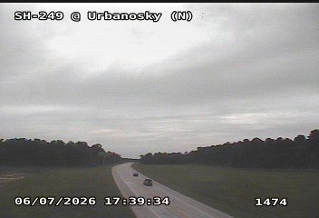 Live snapshot from SH-249 @ Urbanosky (N)