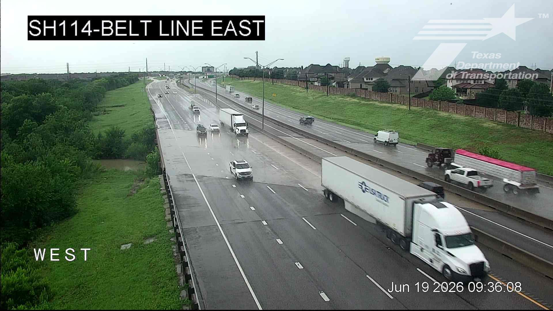 Live snapshot from SH114 @ Belt Line East