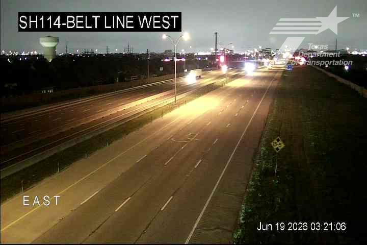 Live snapshot from SH114 @ Belt Line West