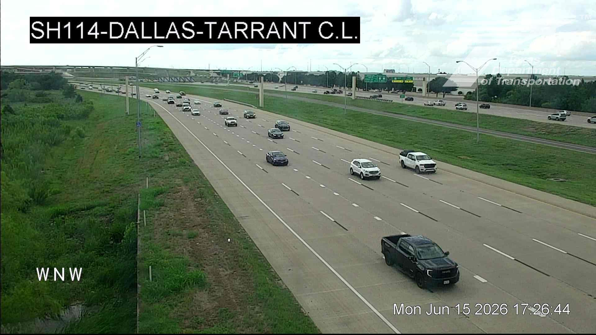 Live snapshot from SH114 @ Dallas-Tarrant CL