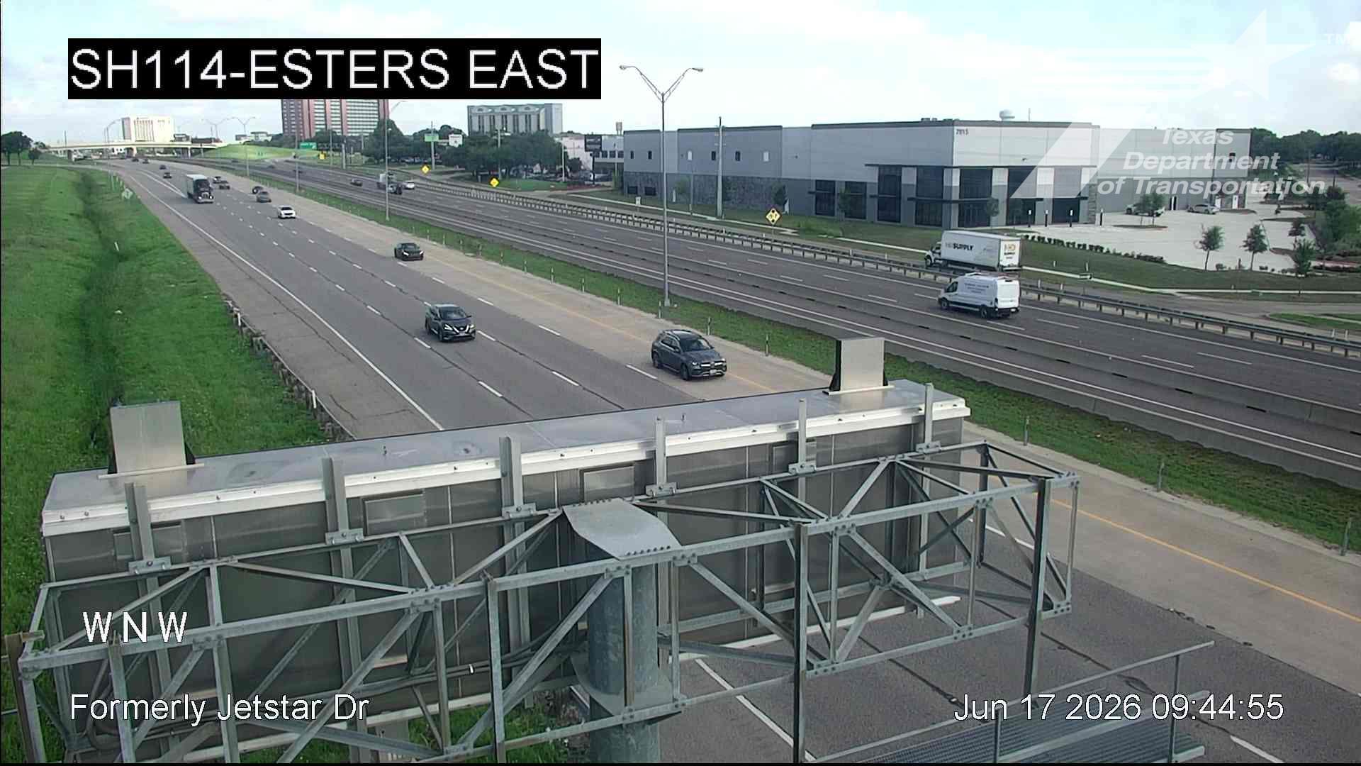 Live snapshot from SH114 @ Esters East