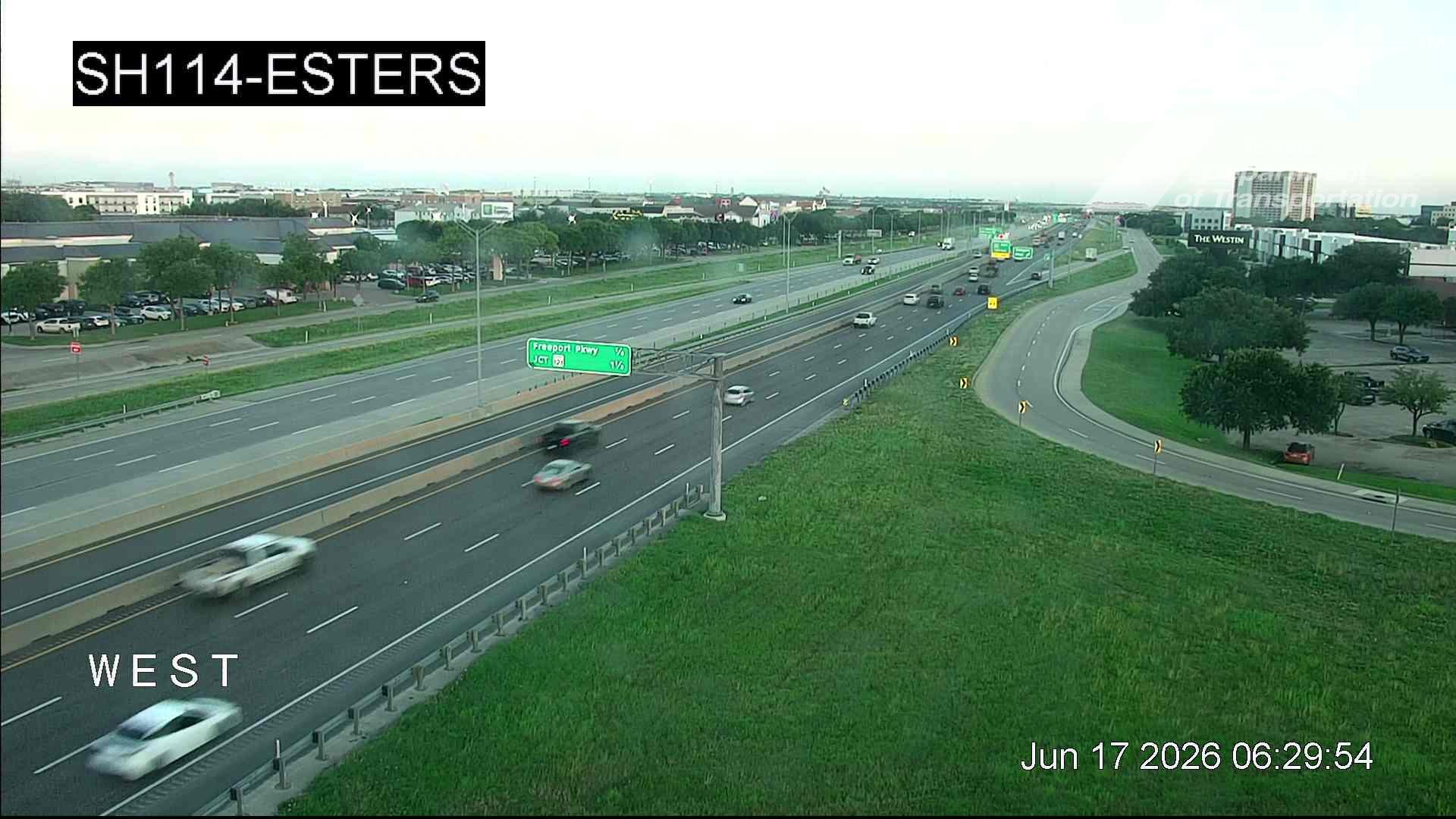 Live snapshot from SH114 @ Esters