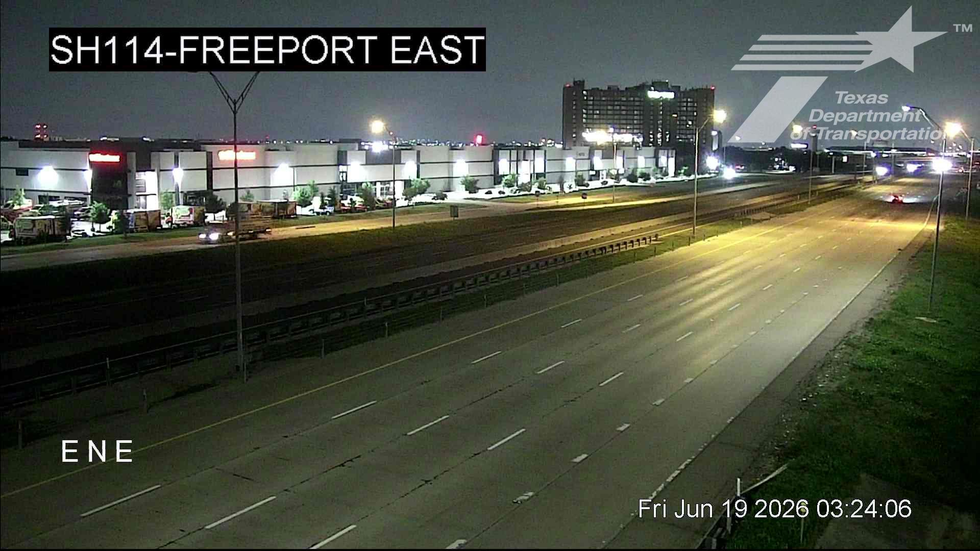 Live snapshot from SH114 @ Freeport East