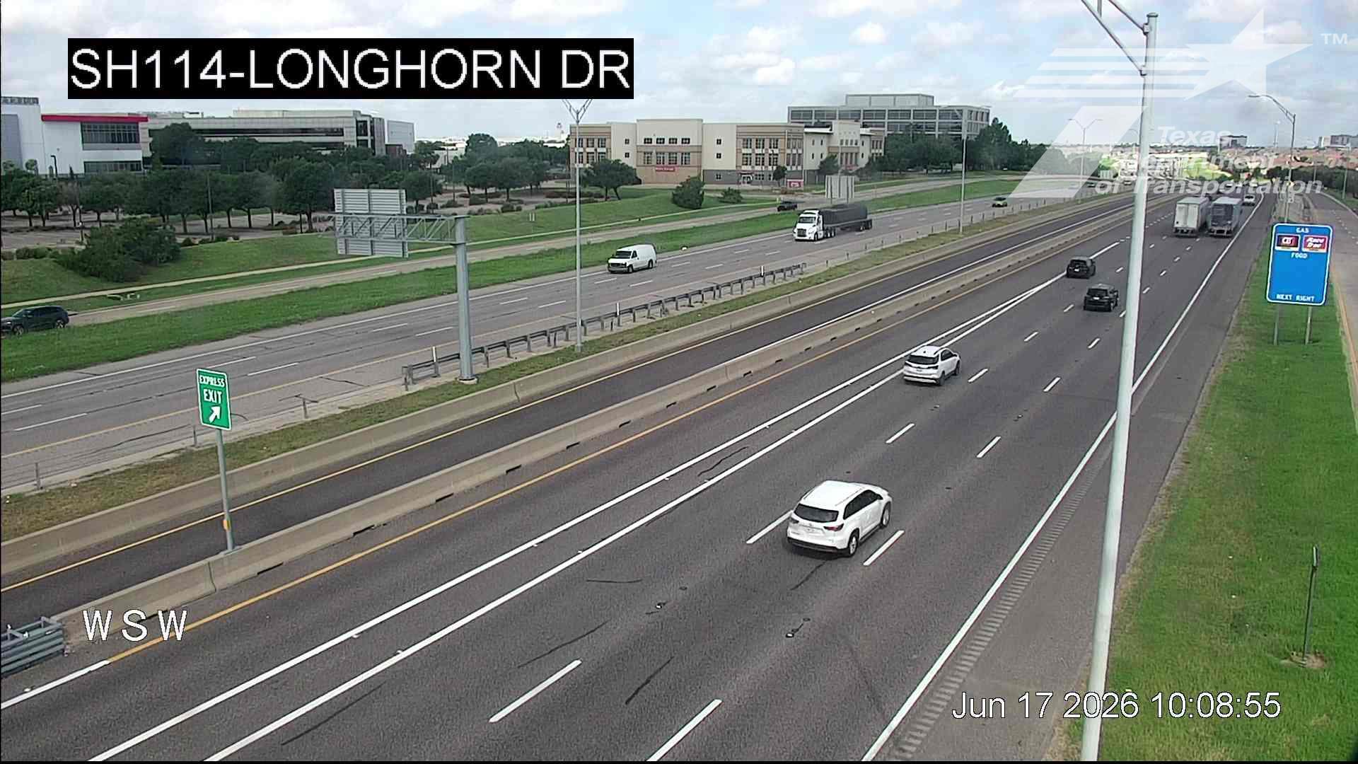 Live snapshot from SH114 @ Longhorn