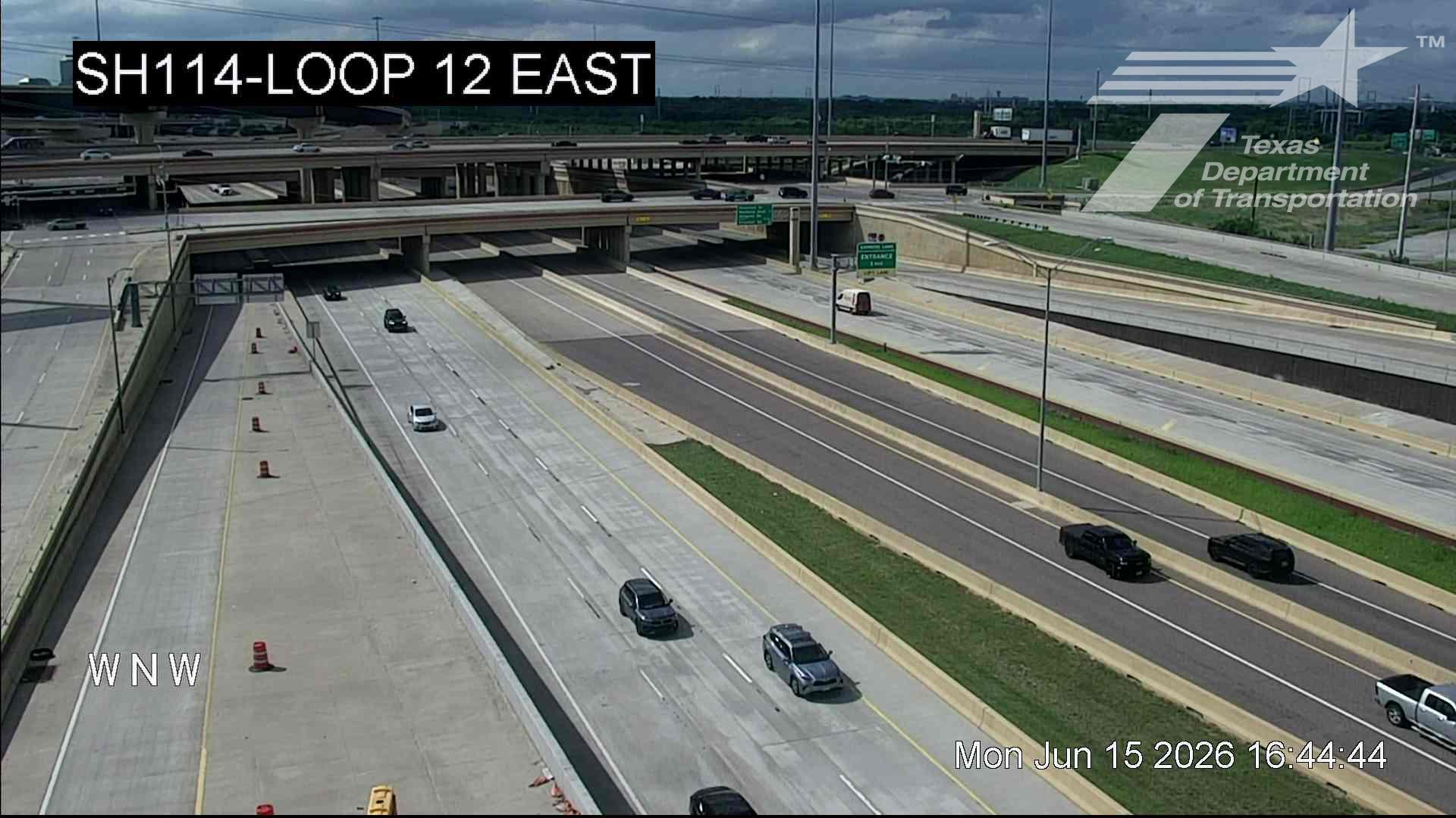 Live snapshot from SH114 @ Loop 12 East