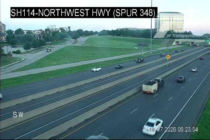 Live snapshot from SH114 @ Northwest Hwy (Spur 348)