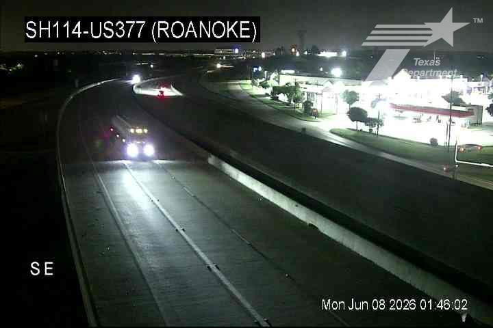 Live snapshot from SH114 @ US377 (Roanoke)