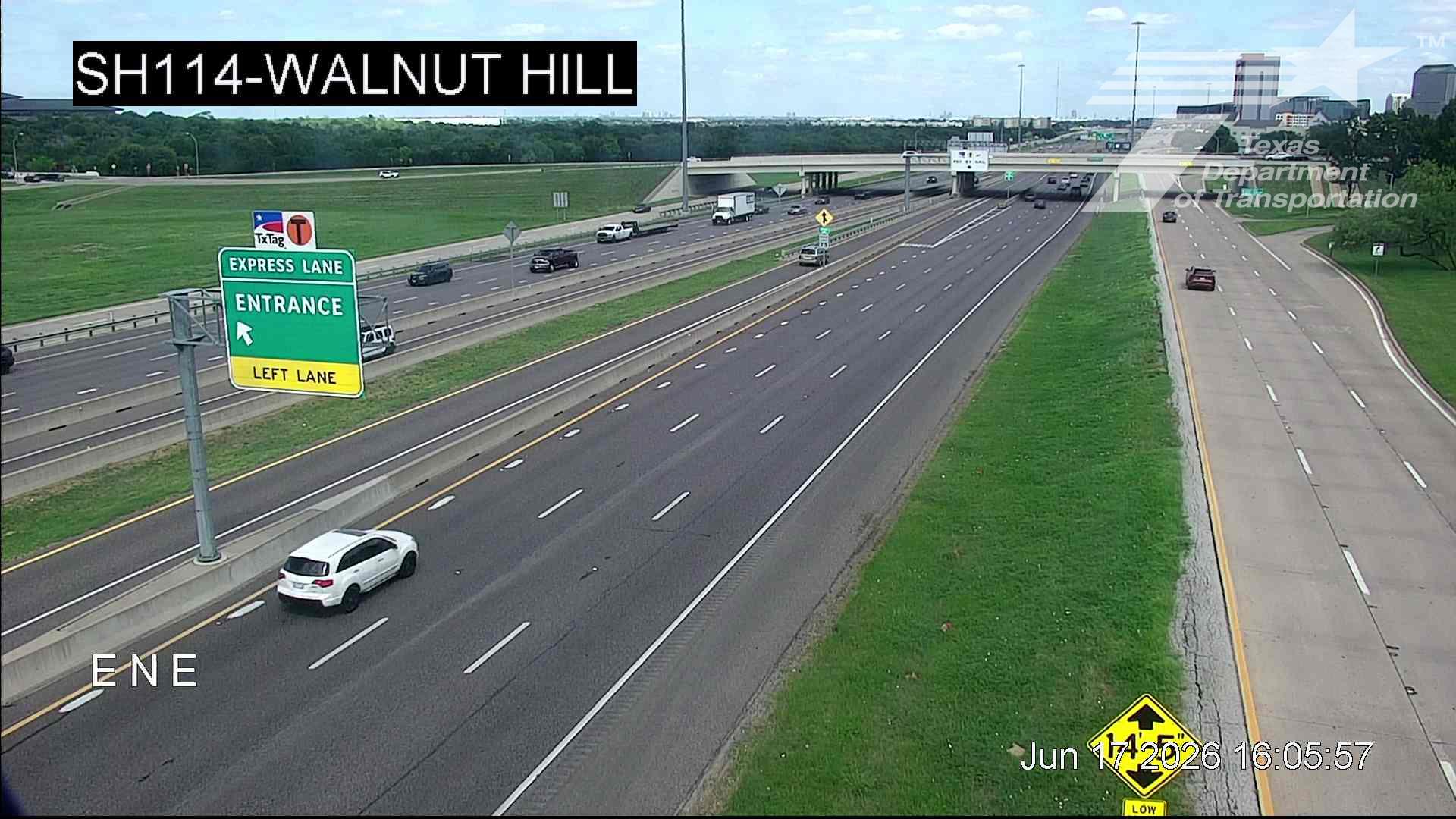 Live snapshot from SH114 @ Walnut Hill