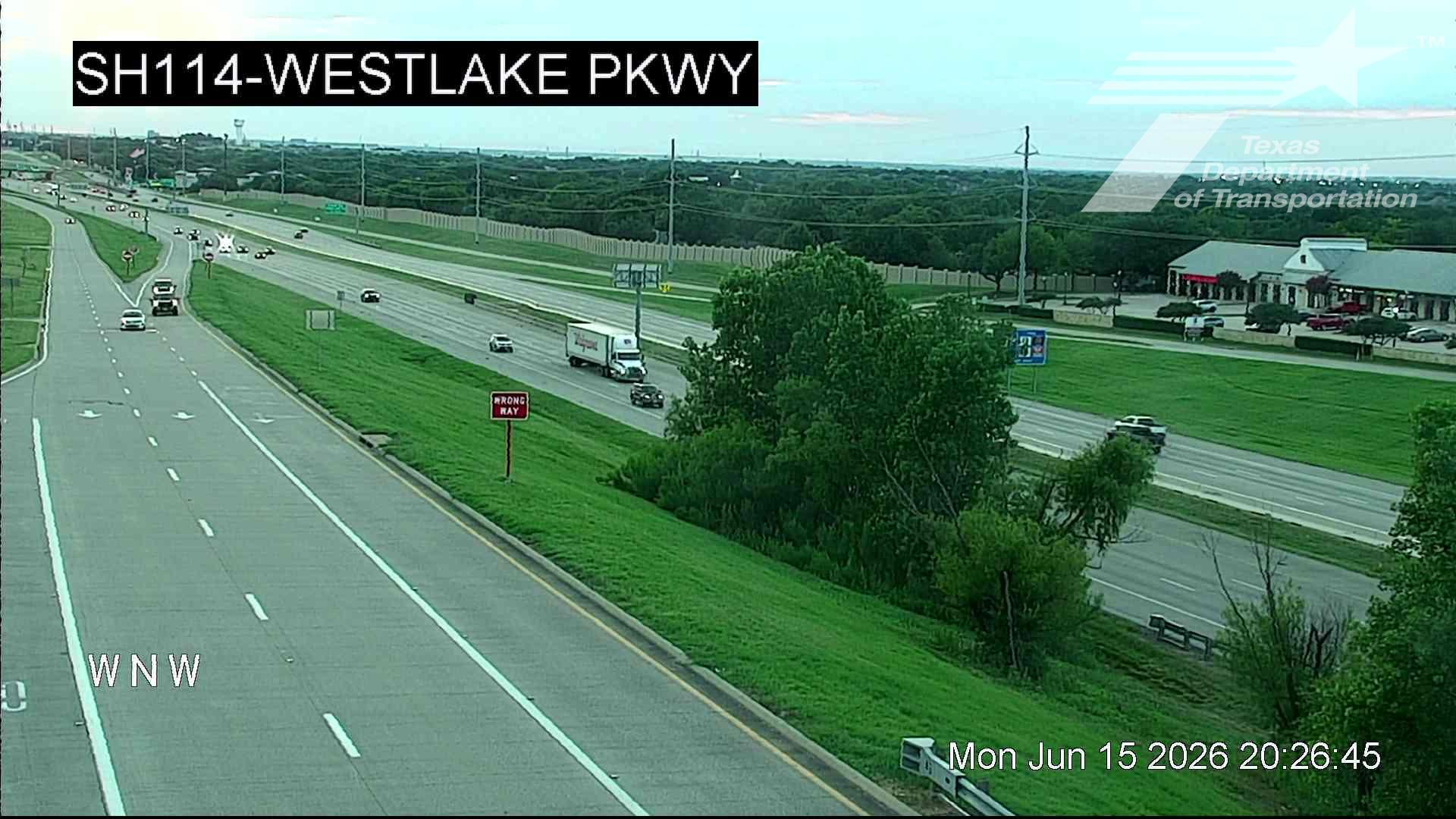 Live snapshot from SH114 @ Westlake Pkwy