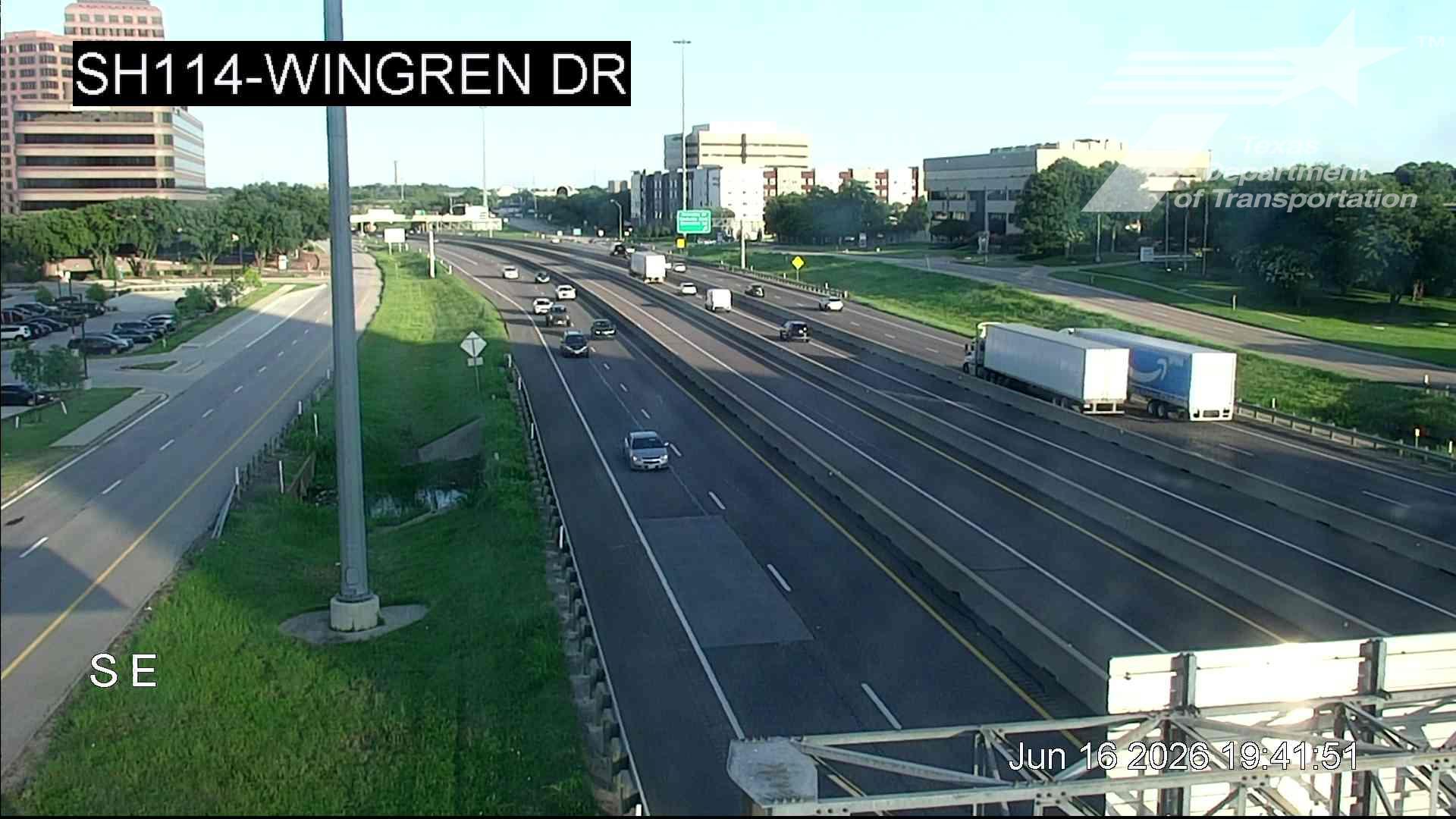 Live snapshot from SH114 @ Wingren Dr