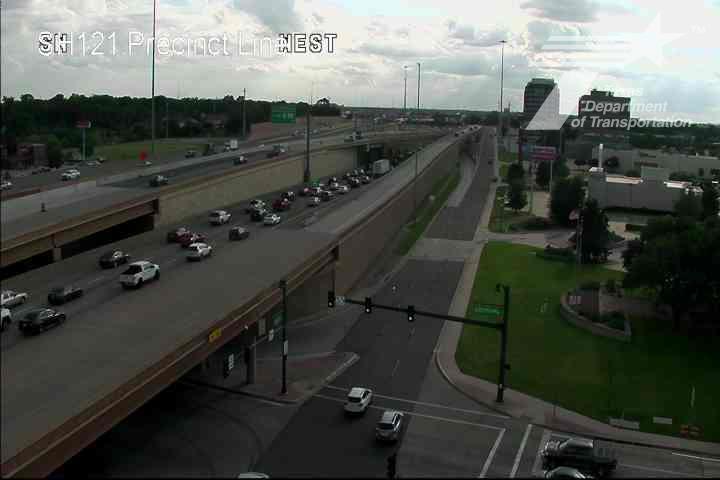 Live snapshot from SH121 @ Precinct Line
