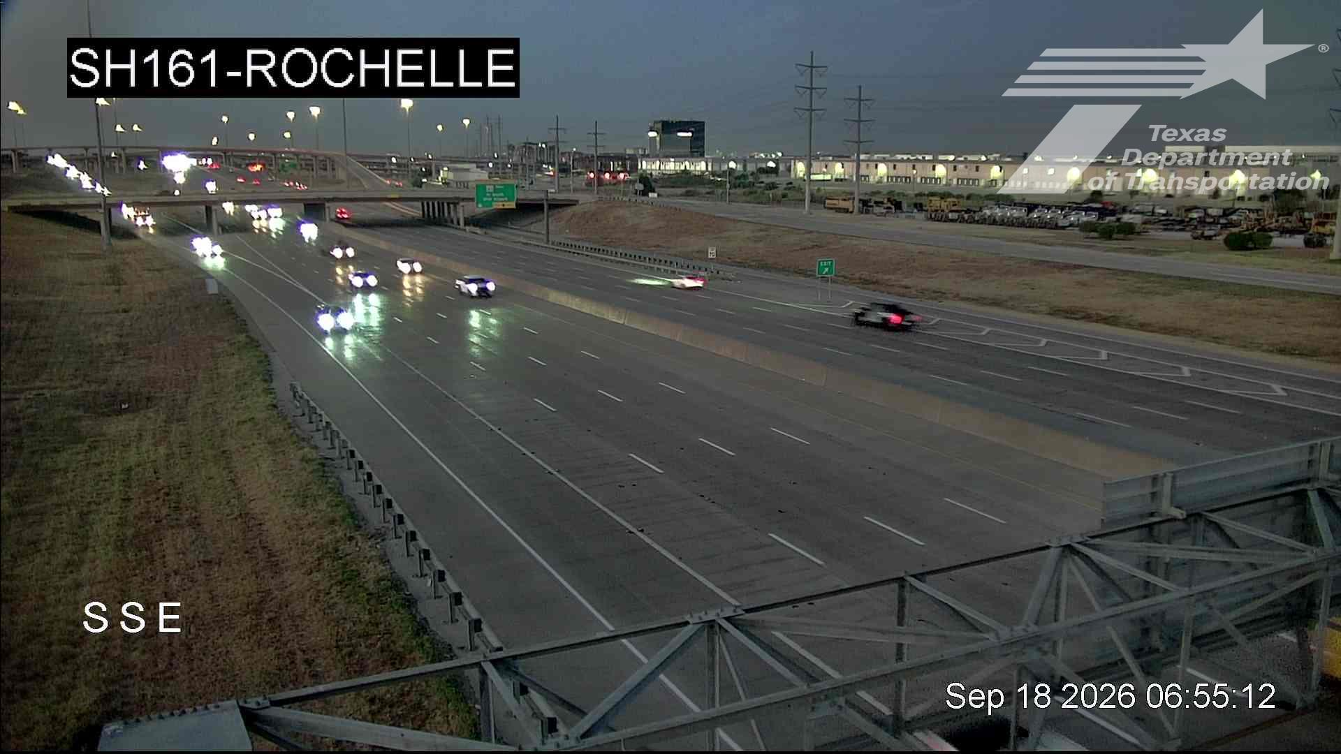 Live snapshot from SH161 @ Rochelle
