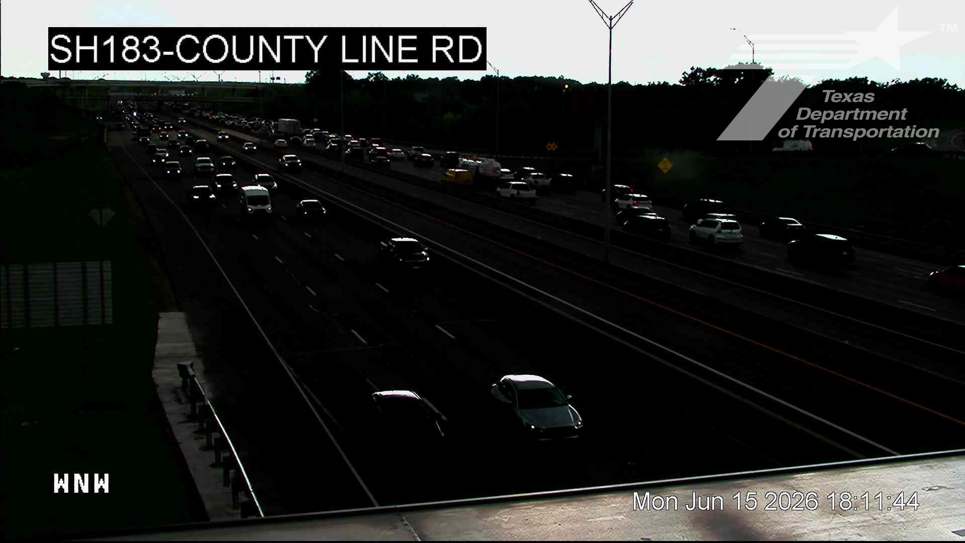 Live snapshot from SH183 @ County Line Rd