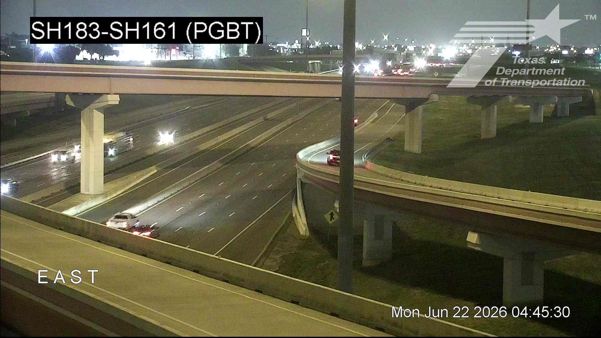 Live snapshot from SH183 @ SH161 (PGBT)