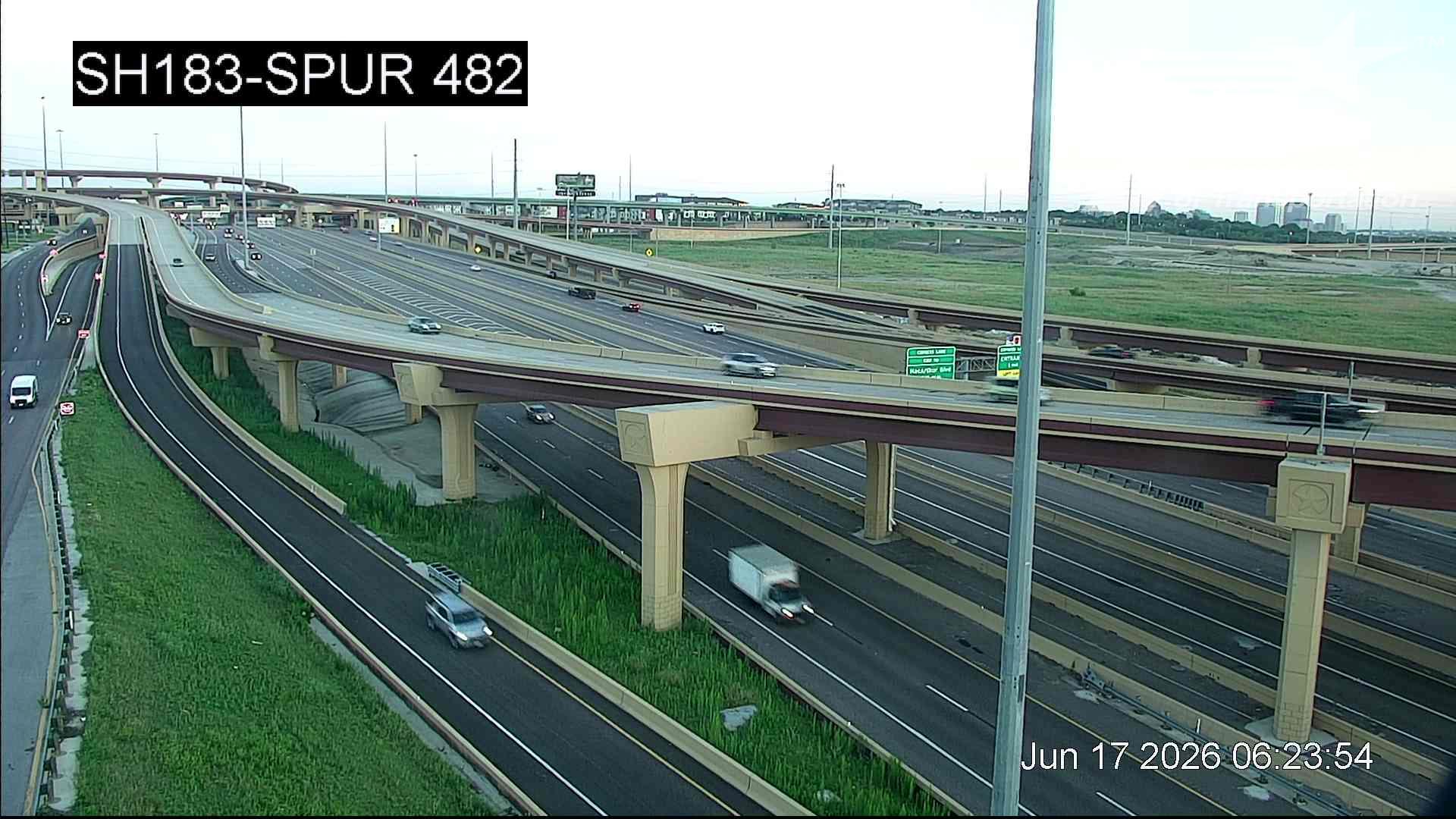 Live snapshot from SH183 @ Spur 482