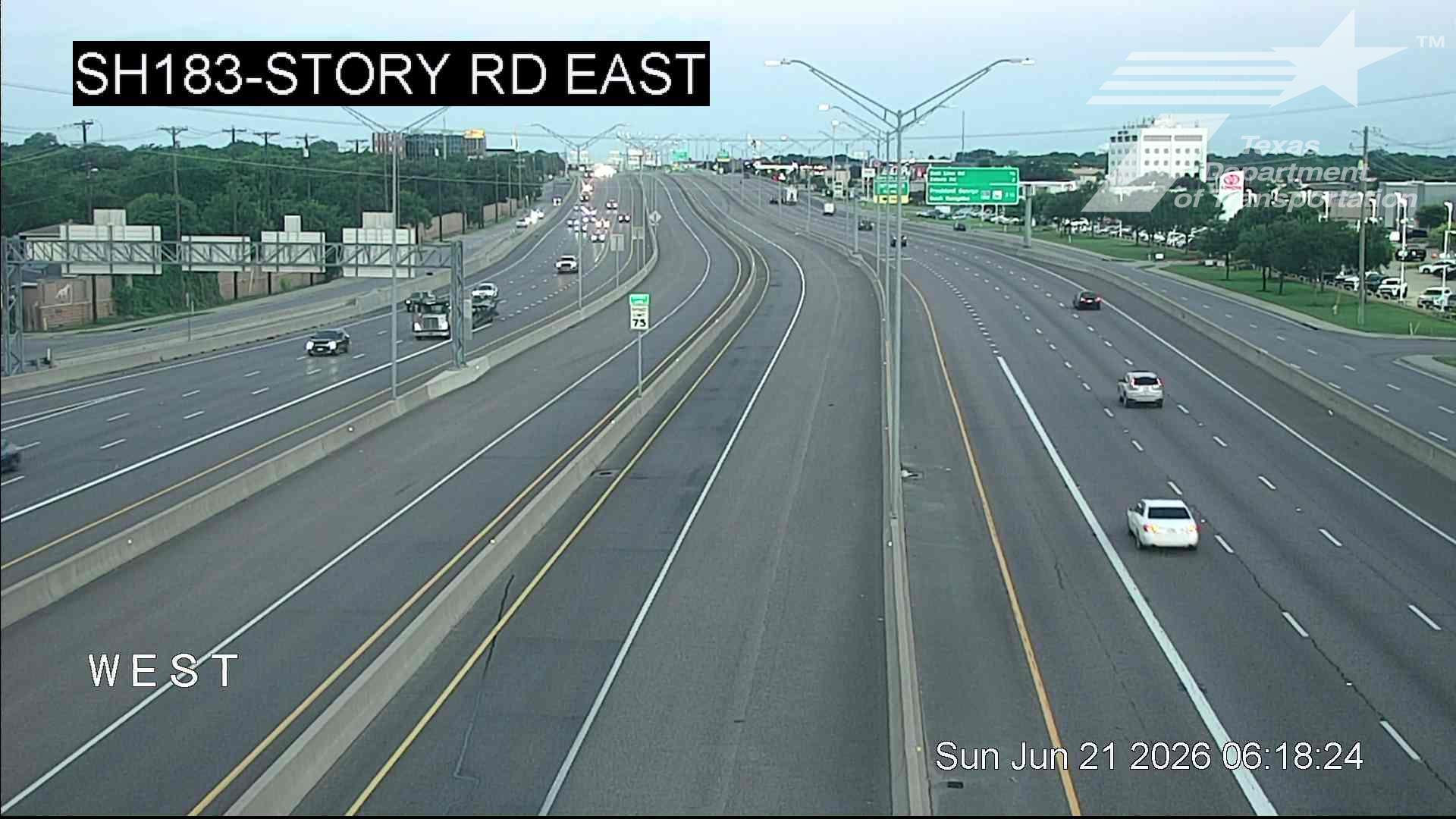 Live snapshot from SH183 @ Story Rd East