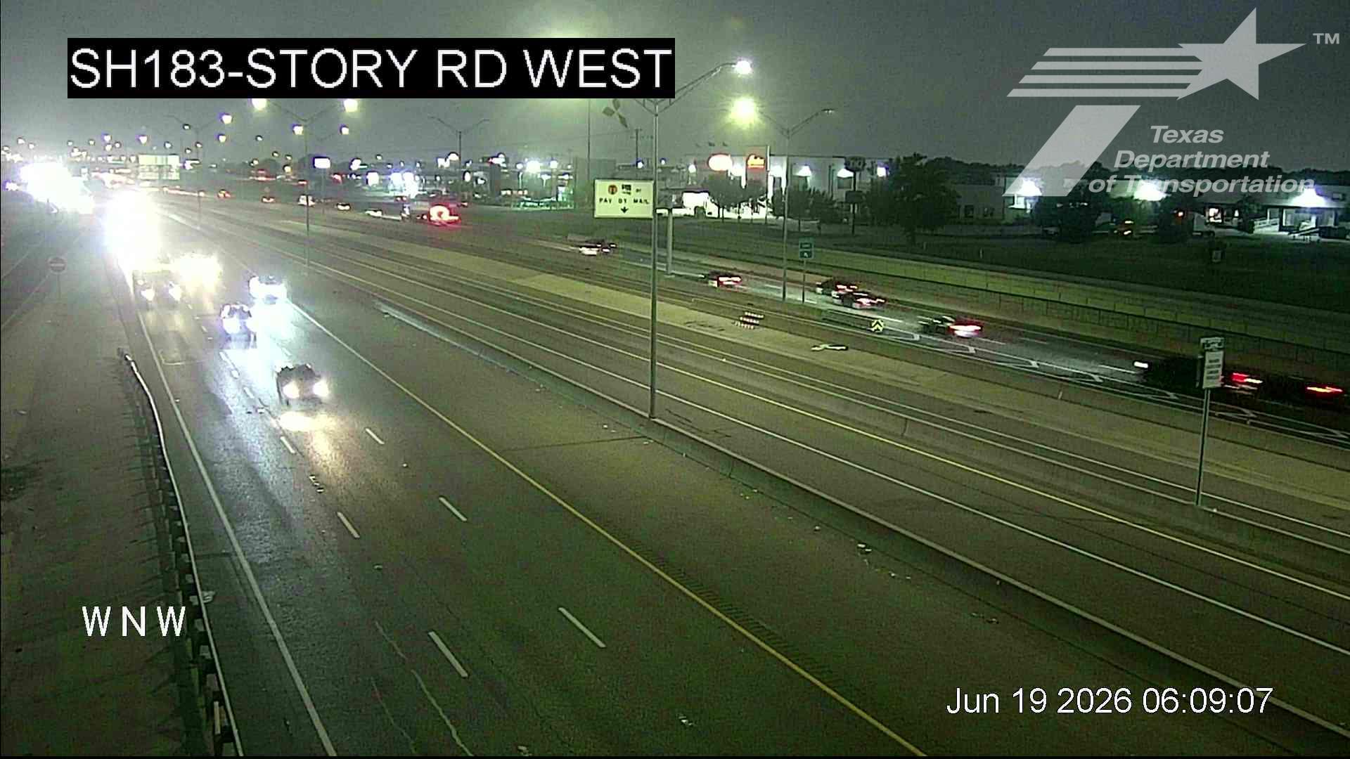 Live snapshot from SH183 @ Story Rd West
