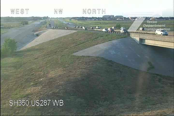 Live snapshot from SH360 @ US287 (WB)