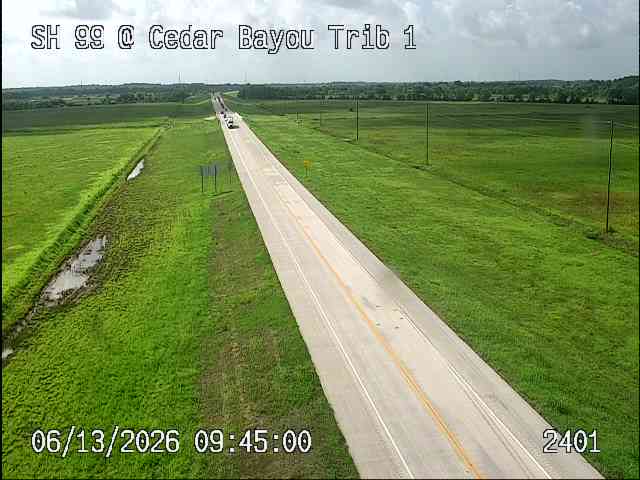 Live snapshot from SH99 @ Cedar Bayou Trib 1