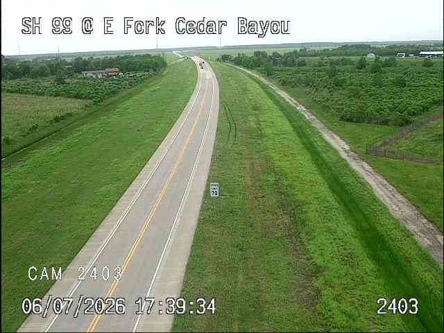 Live snapshot from SH99 @ E Fork Cedar Bayou