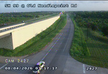 Live snapshot from SH99 @ Old Needlepoint Rd