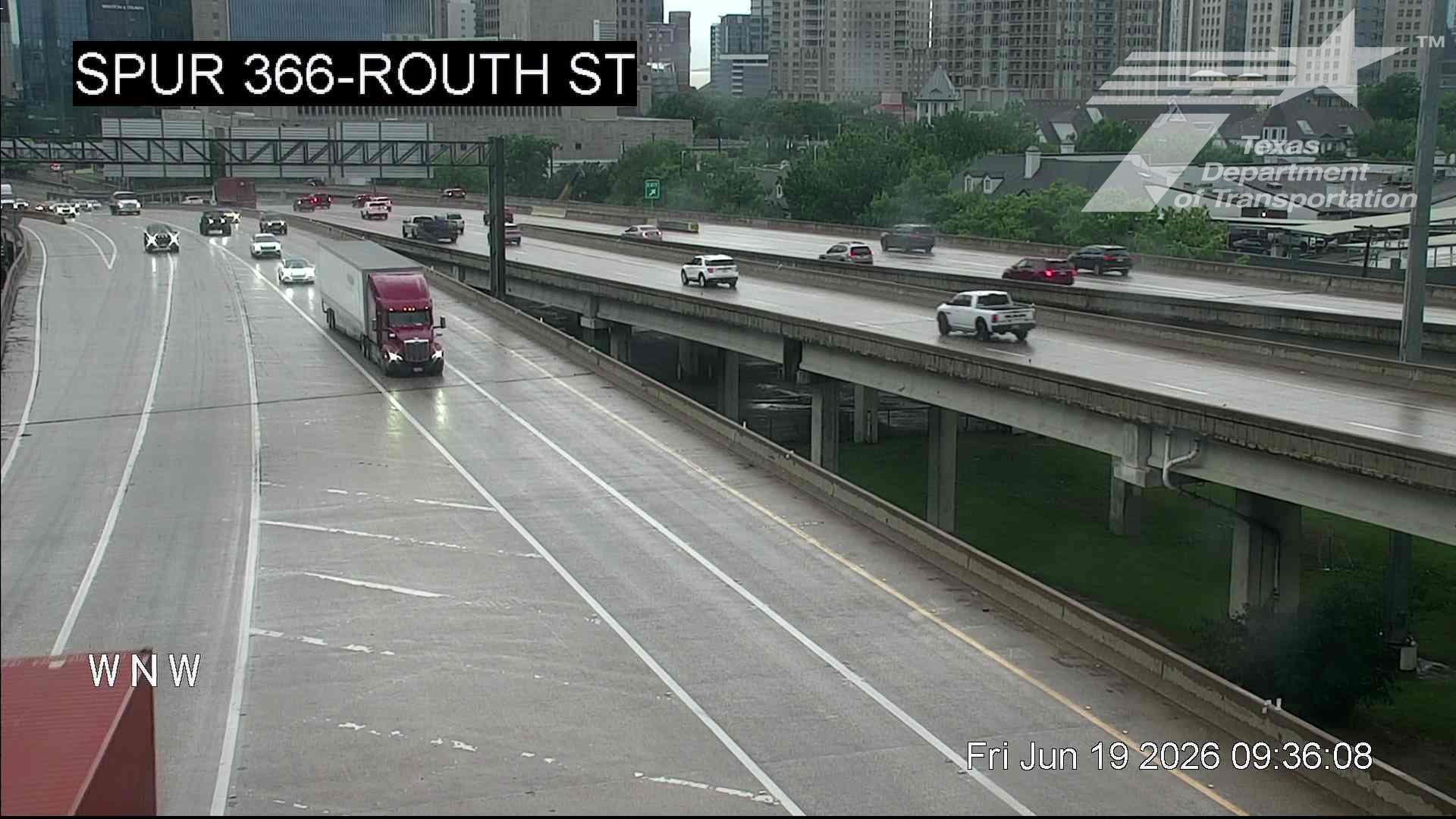 Live snapshot from Spur 366 @ Routh St.