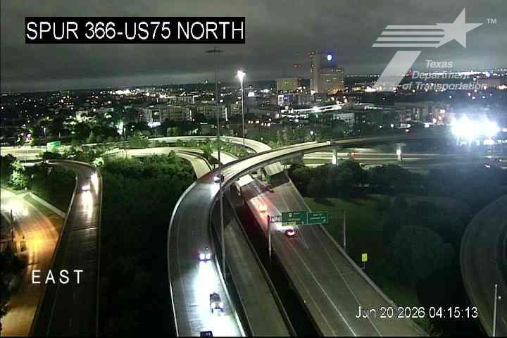 Live snapshot from Spur 366 @ US75 North