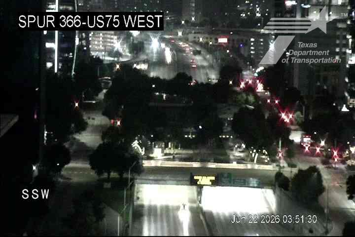 Live snapshot from Spur 366 @ US75 West