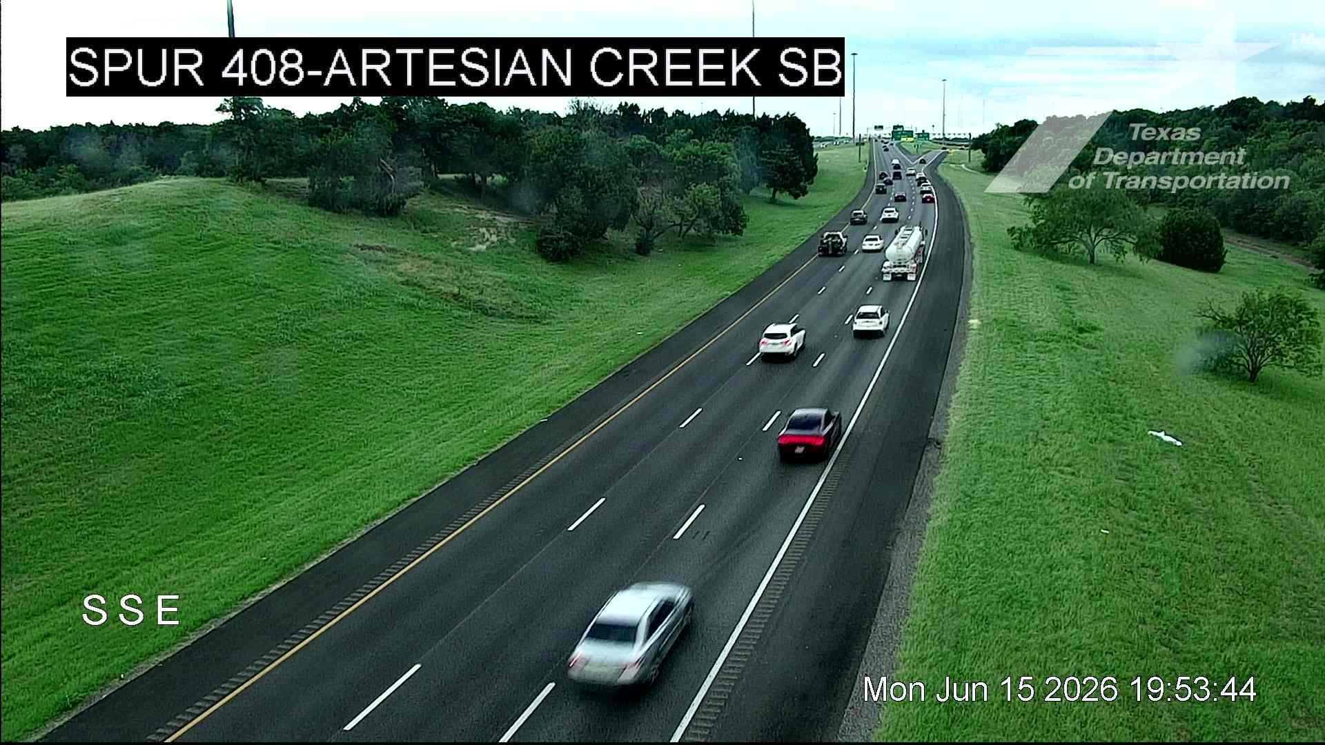 Live snapshot from Spur 408 @ Artesian Creek SB