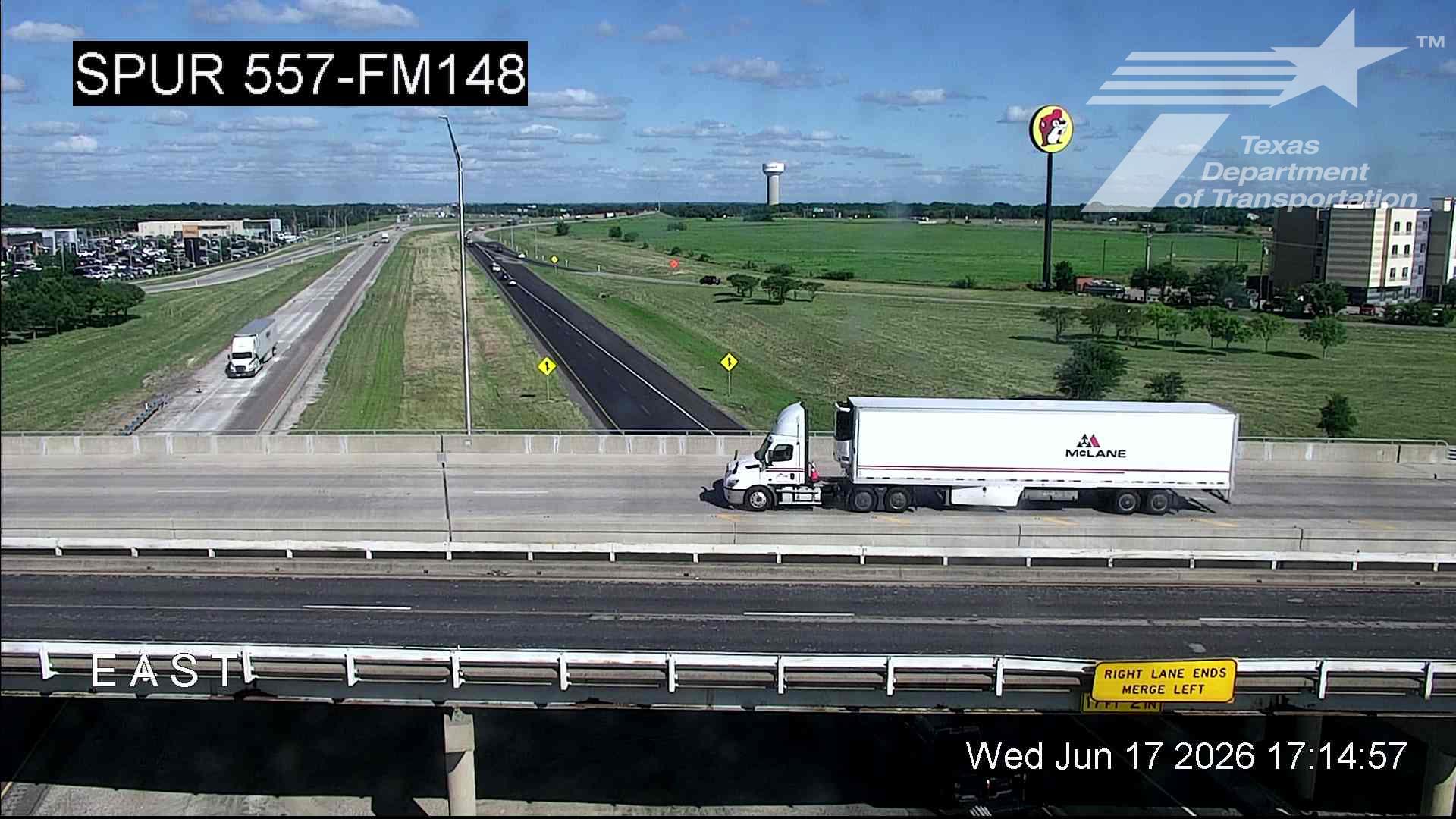 Live snapshot from Spur 557 @ FM148