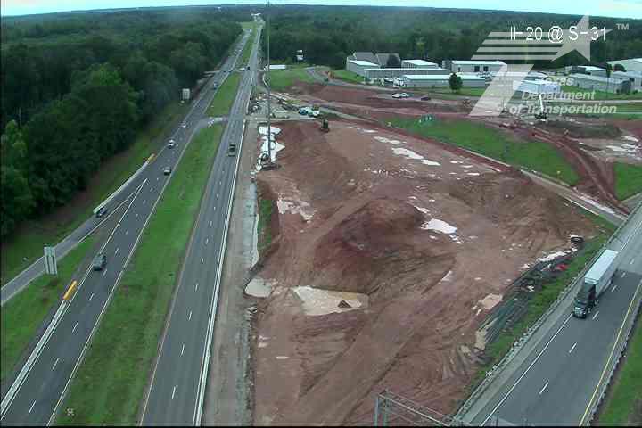 Live snapshot from IH20 at SH31