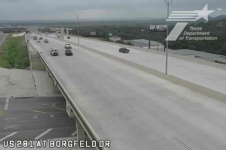 Live snapshot from US 281 at Borgfeld Dr