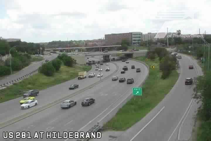 Live snapshot from US 281 at Hildebrand