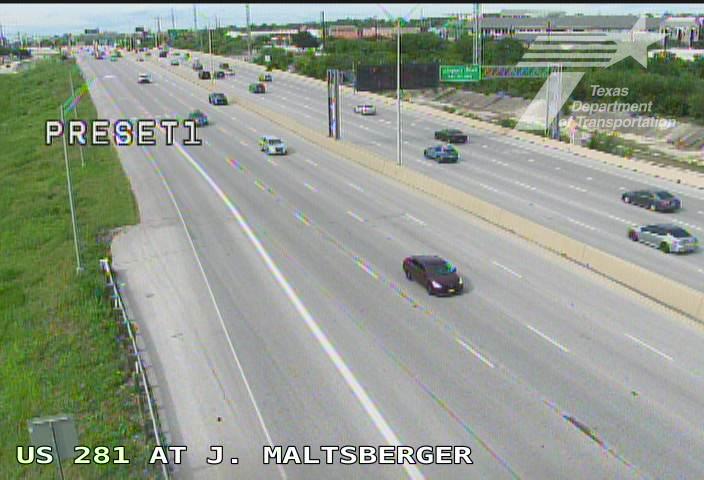 Live snapshot from US 281 at Jones Maltsberger