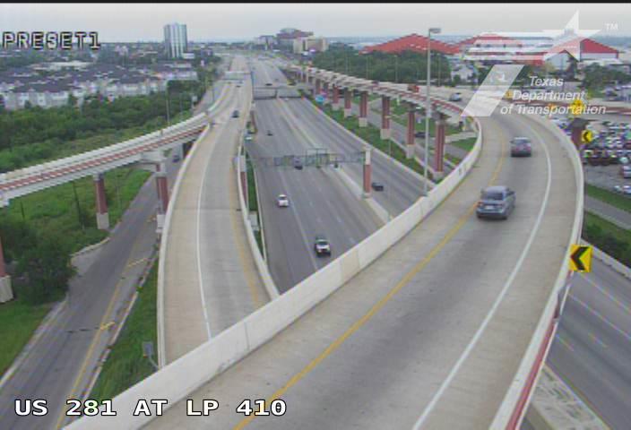 Live snapshot from US 281 at LP 410