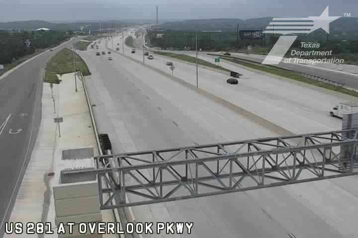 Live snapshot from US 281 at Overlook Pkwy