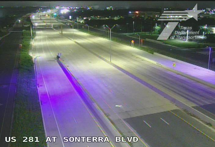 Live snapshot from US 281 at Sonterra Blvd