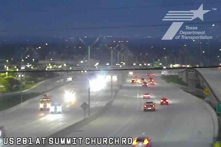 Live snapshot from US 281 at Summit Church Rd