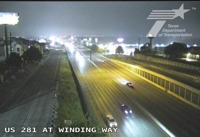 Live snapshot from US 281 at Winding Way