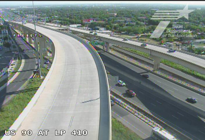 Live snapshot from US 90 at LP 410