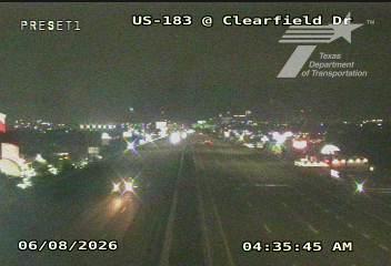 Live snapshot from US-183 @ Clearfield Dr