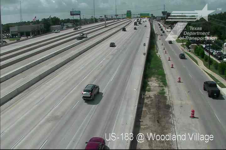 Live snapshot from US-183 @ Woodland Village