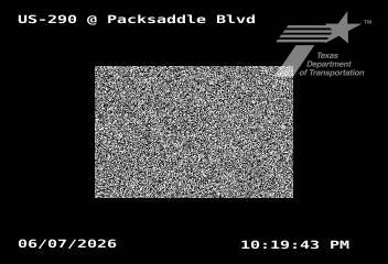 Live snapshot from US-290 @ Packsaddle Pass
