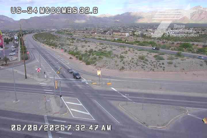 Live snapshot from US-54 @ McCombs